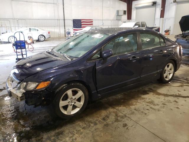 HONDA CIVIC EX 2008 with VIN 1HGFA16848L060952 - Photo from auction