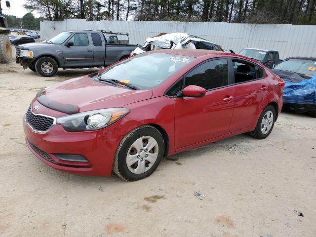 KIA FORTE LX 2016 with VIN KNAFK4A62G5442450 - Photo from auction