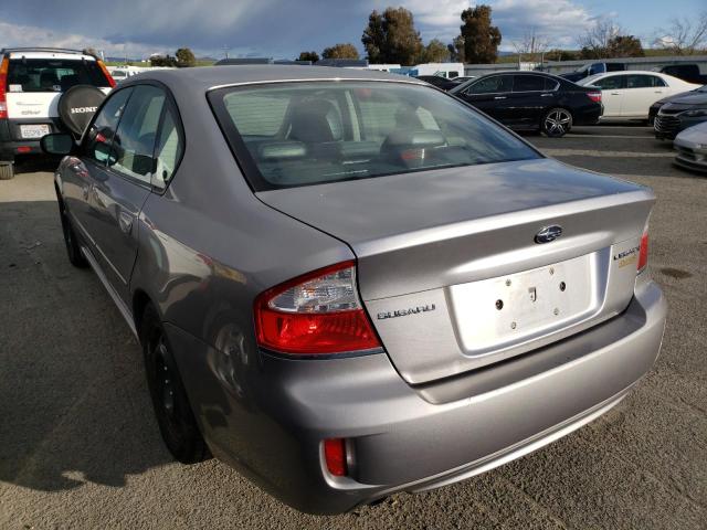 Photo 2 from auction – 2008 SUBARU LEGACY 2.5 with VIN 4S3BL626487209927