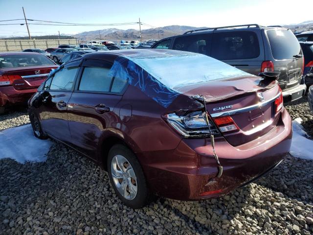 Photo 2 from auction – 2013 HONDA CIVIC LX with VIN 2HGFB2F58DH551895