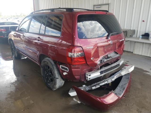 Photo 2 from auction – 2007 TOYOTA HIGHLANDER with VIN JTEDP21A070134531