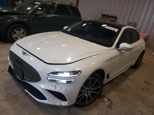 GENESIS G70 BASE 2022 с VIN KMTG34TA3NU100645 - Фото с аукциона