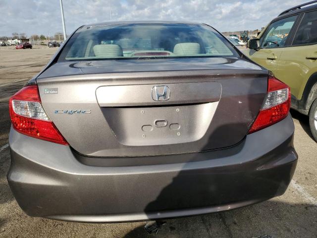 Photo 6 from auction – 2012 HONDA CIVIC LX with VIN 19XFB2F54CE078313