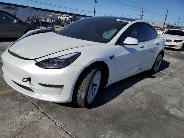 TESLA MODEL 3 2021 with VIN 5YJ3E1EA8MF067779 - Photo from auction