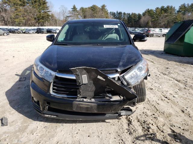Photo 5 from auction – 2016 TOYOTA HIGHLANDER with VIN 5TDBKRFH1GS246308
