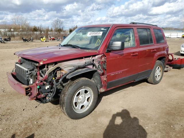 JEEP PATRIOT SP 2014 with VIN 1C4NJRBB9ED504469 - Photo from auction