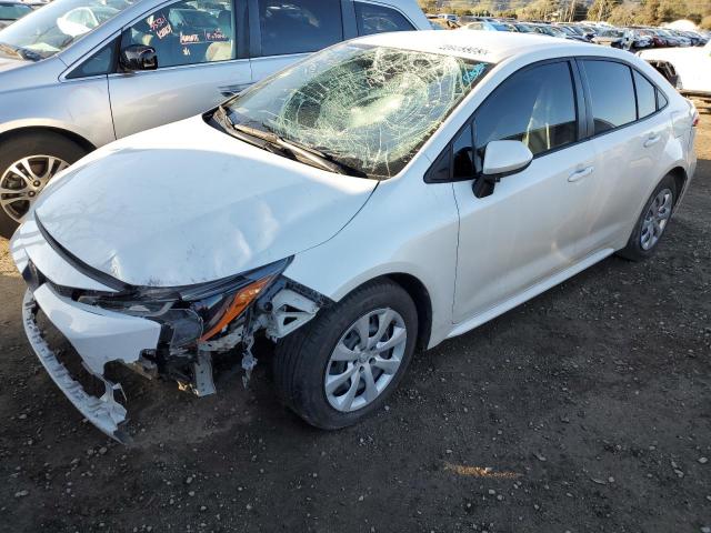 TOYOTA COROLLA LE 2022 with VIN JTDEPMAE9NJ190823 - Photo from auction