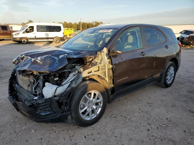 CHEVROLET EQUINOX LS 2022 with VIN 3GNAXHEV4NS156164 - Photo from auction