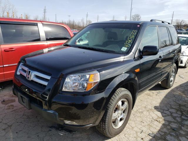HONDA PILOT EXL 2007 with VIN 2HKYF18537H506457 - Photo from auction