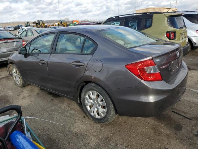 Photo 2 from auction – 2012 HONDA CIVIC LX with VIN 19XFB2F54CE078313