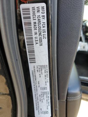 Photo 14 from auction – 2022 DODGE DURANGO GT with VIN 1C4RDJDG2NC103578