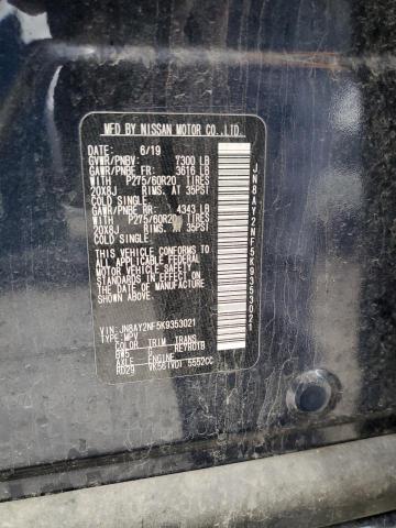 Photo 14 from auction – 2019 NISSAN ARMADA PLA with VIN JN8AY2NF5K9353021