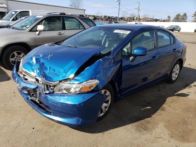Photo 1 from auction – 2012 HONDA CIVIC LX with VIN 2HGFB2F5XCH553694