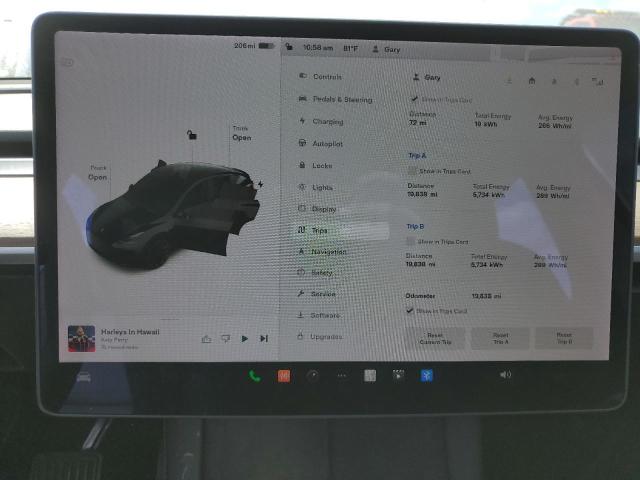 Photo 9 from auction – 2021 TESLA MODEL Y with VIN 5YJYGDEE0MF139725