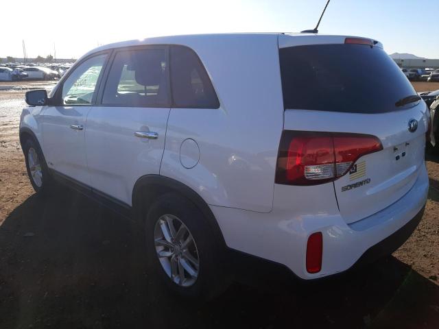 Photo 2 from auction – 2014 KIA SORENTO LX with VIN 5XYKTCA67EG487624
