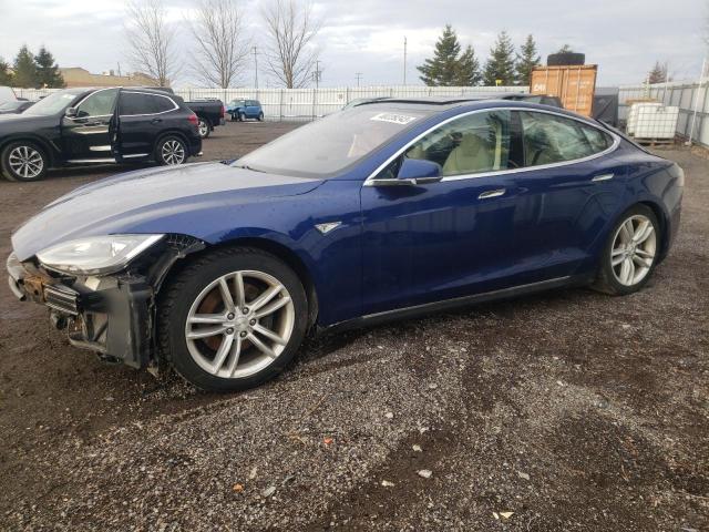 TESLA MODEL S 2016 with VIN 5YJSA1E27GF124638 - Photo from auction
