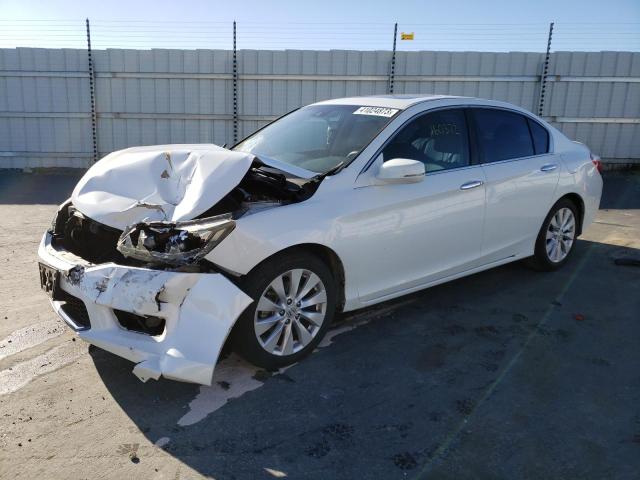HONDA ACCORD EXL 2015 with VIN 1HGCR2F86FA140425 - Photo from auction