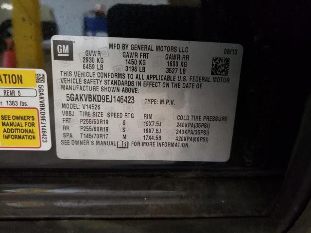 Photo 14 from auction – 2014 BUICK ENCLAVE with VIN 5GAKVBKD9EJ146423