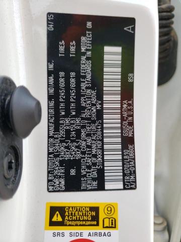 Фото 14 с аукциона – 2015 TOYOTA HIGHLANDER с VIN 5TDKKRFH0FS084475