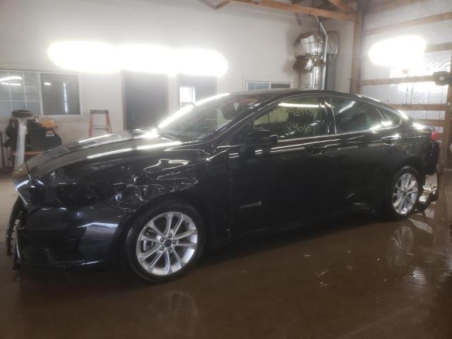 FORD FUSION SE 2019 with VIN 3FA6P0LU9KR221058 - Photo from auction