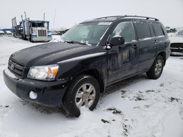 TOYOTA HIGHLANDER 2004 with VIN JTEEP21A940055116 - Photo from auction