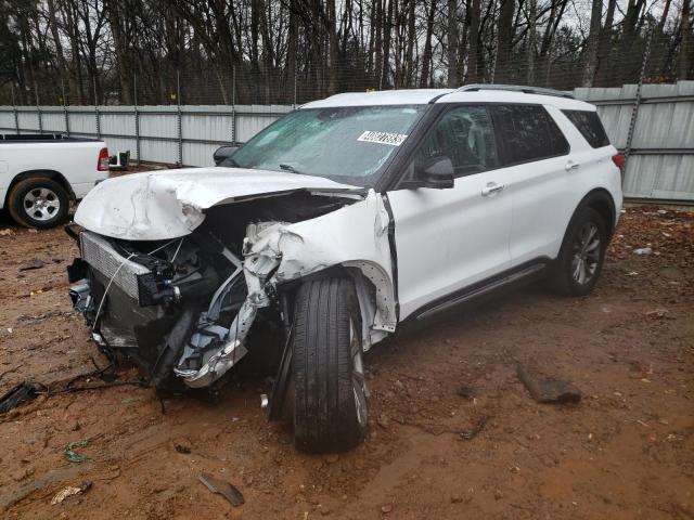FORD EXPLORER L 2021 with VIN 1FMSK7FH3MGA87880 - Photo from auction