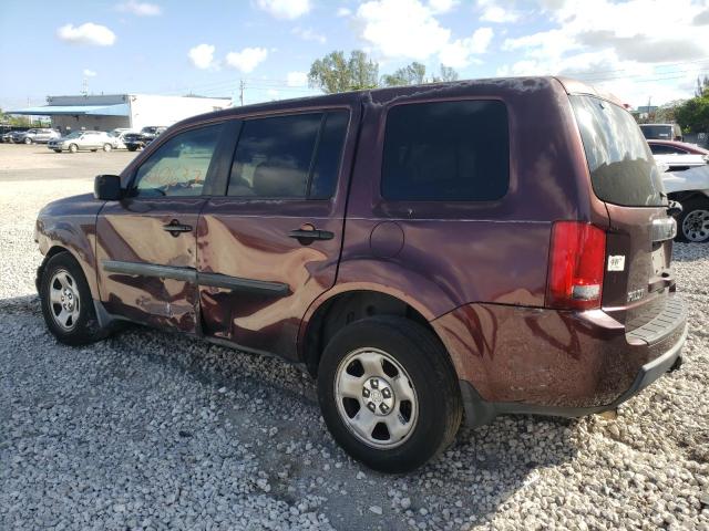 Photo 2 from auction – 2009 HONDA PILOT LX with VIN 5FNYF38209B002273