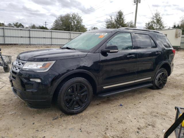 FORD EXPLORER X 2018 with VIN 1FM5K8D83JGC39920 - Photo from auction