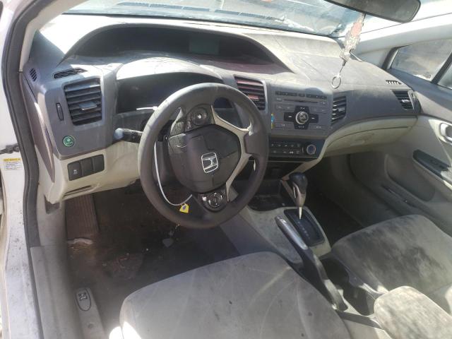 Photo 8 from auction – 2012 HONDA CIVIC LX with VIN 2HGFB2F55CH594170