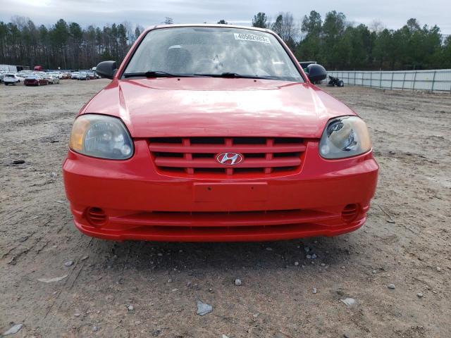 Photo 5 from auction – 2003 HYUNDAI ACCENT L with VIN KMHCF35C03U277031