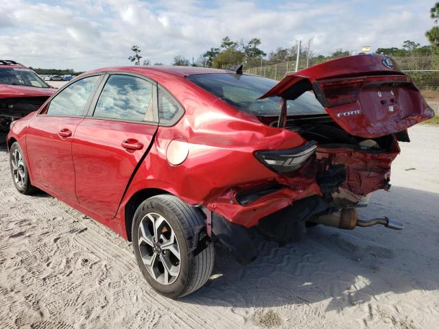Photo 2 from auction – 2020 KIA FORTE FE with VIN 3KPF24ADXLE170360