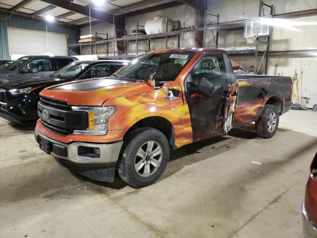 FORD F150 2019 with VIN 1FTMF1CB6KKF11691 - Photo from auction