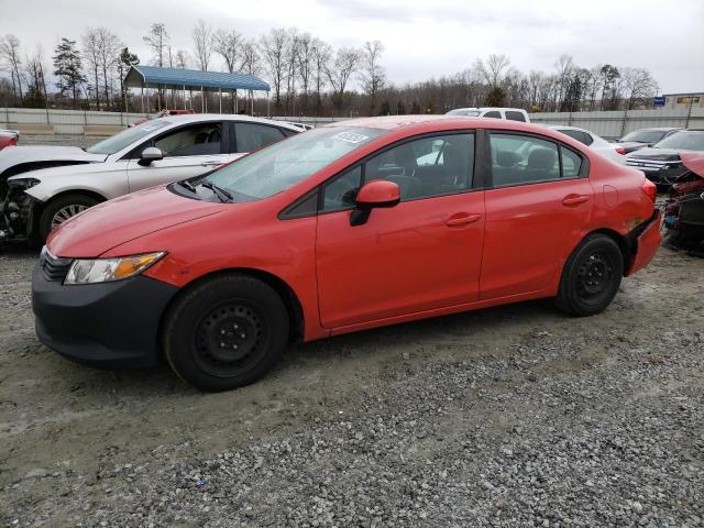 HONDA CIVIC LX 2012 with VIN 2HGFB2F51CH312896 - Photo from auction