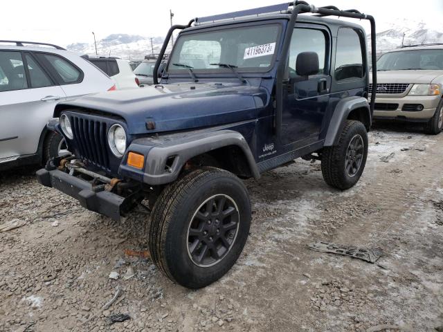 JEEP WRANGLER X 2004 z numerem VIN 1J4FA39S24P799686 - Zdjęcie z aukcji