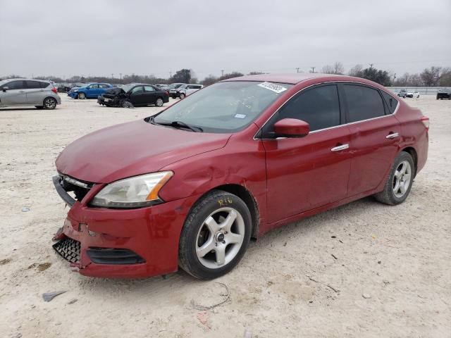 NISSAN SENTRA S 2014 with VIN 3N1AB7AP2EL646835 - Photo from auction