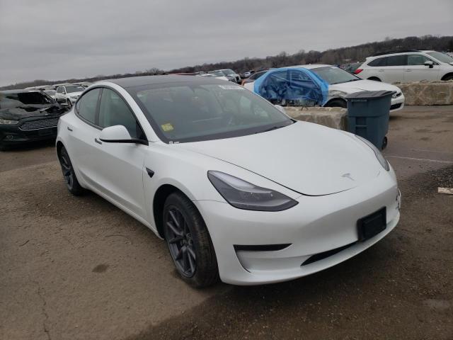 Photo 4 from auction – 2022 TESLA MODEL 3 with VIN 5YJ3E1EA6NF370402