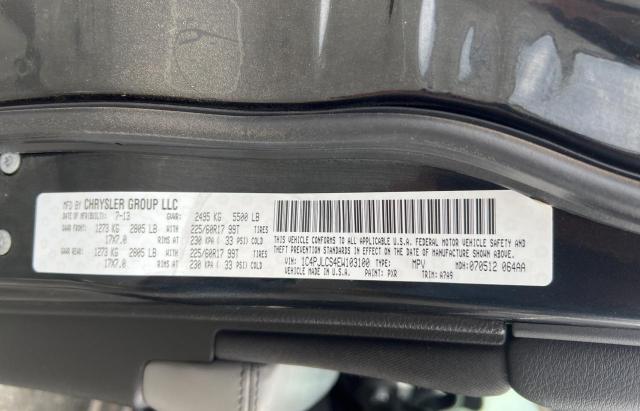 Фото 10 с аукциона – 2014 JEEP CHEROKEE L с VIN 1C4PJLCS4EW103100