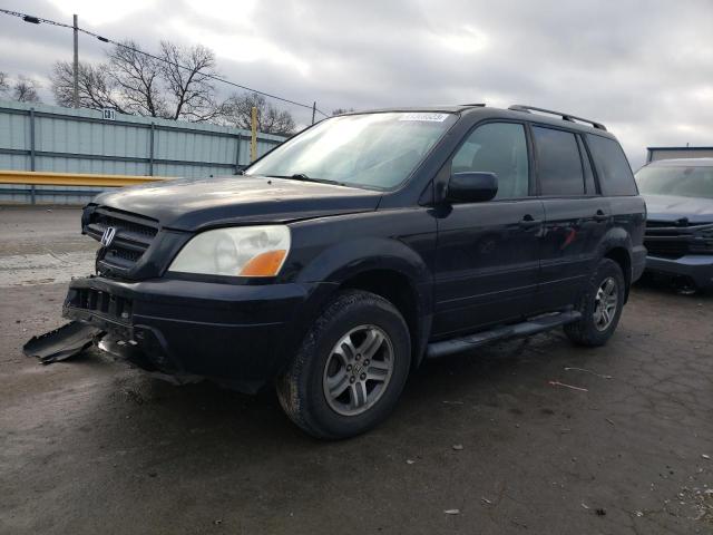 HONDA PILOT EXL 2005 with VIN 5FNYF18535B016290 - Photo from auction