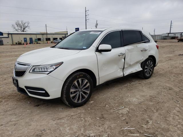 ACURA MDX TECHNO 2014 with VIN 5FRYD3H40EB011412 - Photo from auction