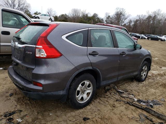 Photo 3 from auction – 2015 HONDA CR-V LX with VIN 5J6RM4H39FL132659