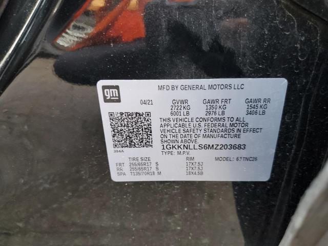 Photo 14 from auction – 2021 GMC ACADIA AT4 with VIN 1GKKNLLS6MZ203683