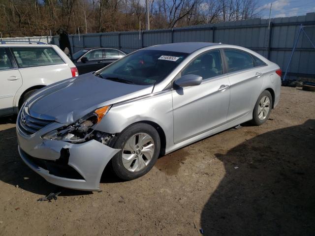 HYUNDAI SONATA GLS 2014 with VIN 5NPEB4AC9EH814142 - Photo from auction