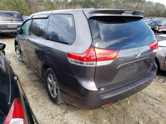 Photo 2 from auction – 2012 TOYOTA SIENNA BAS with VIN 5TDKA3DC8CS012538
