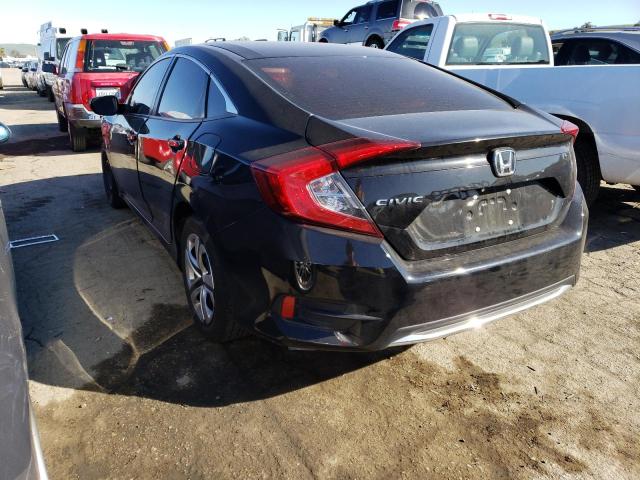 Photo 2 from auction – 2019 HONDA CIVIC LX with VIN 2HGFC2F66KH534967
