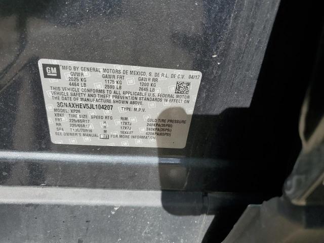 Photo 14 from auction – 2018 CHEVROLET EQUINOX LS with VIN 3GNAXHEV5JL104207