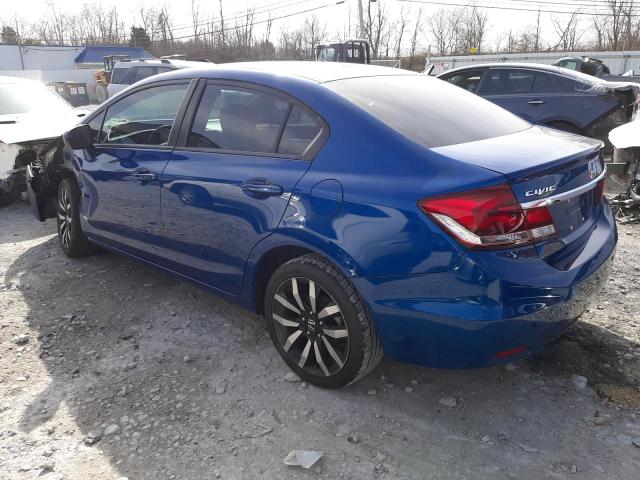 Photo 2 from auction – 2015 HONDA CIVIC EXL with VIN 19XFB2F92FE211240