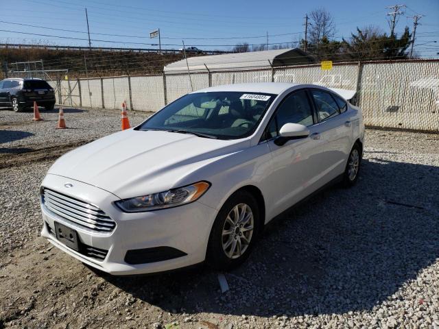 FORD FUSION S 2016 with VIN 1FA6P0G74G5118323 - Photo from auction