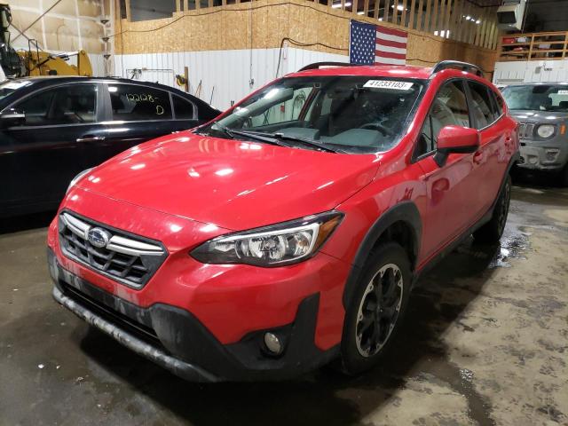 SUBARU CROSSTREK 2021 with VIN JF2GTAPC2MH347396 - Photo from auction