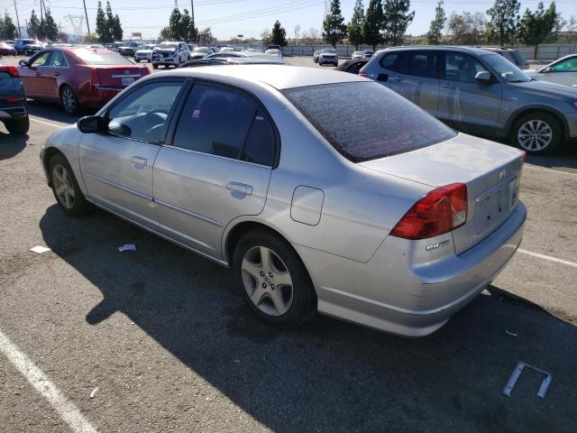 Photo 2 from auction – 2004 HONDA CIVIC EX with VIN JHMES267X4S001763