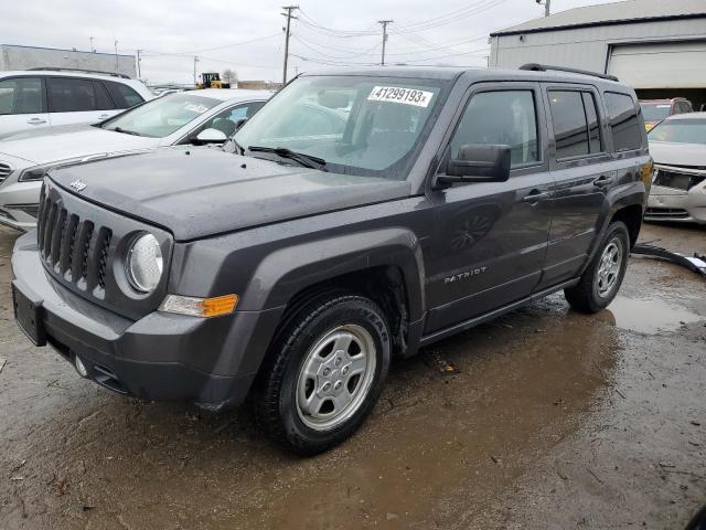 JEEP PATRIOT SP 2017 with VIN 1C4NJPBB1HD157826 - Photo from auction